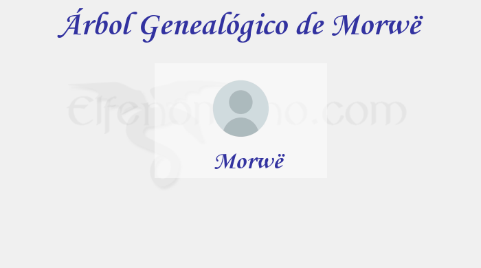 Árbol Genealógico de Morwë – Fenopaedia: la enciclopedia Tolkien de Elfenomeno.com