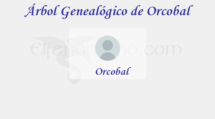 Árbol Genealógico de Orcobal - Fenopaedia: la enciclopedia Tolkien de Elfenomeno.com