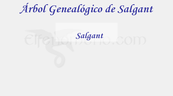 Árbol Genealógico de Salgant - Fenopaedia: la enciclopedia Tolkien de Elfenomeno.com