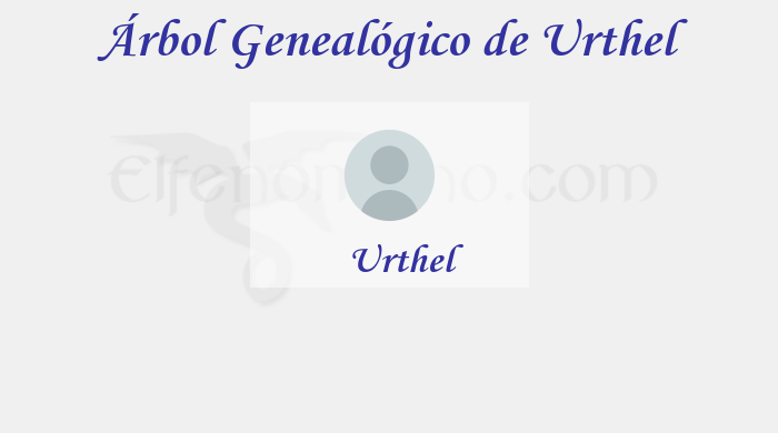 Árbol Genealógico de Urthel - Fenopaedia: la enciclopedia Tolkien de Elfenomeno.com