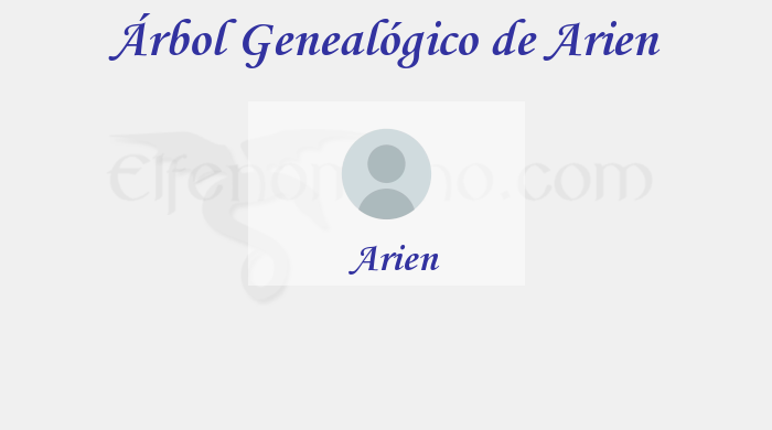 Árbol Genealógico de Arien - Fenopaedia: la enciclopedia Tolkien de Elfenomeno.com