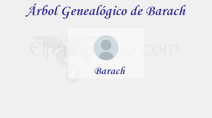 Árbol Genealógico de Barach - Fenopaedia: la enciclopedia Tolkien de Elfenomeno.com