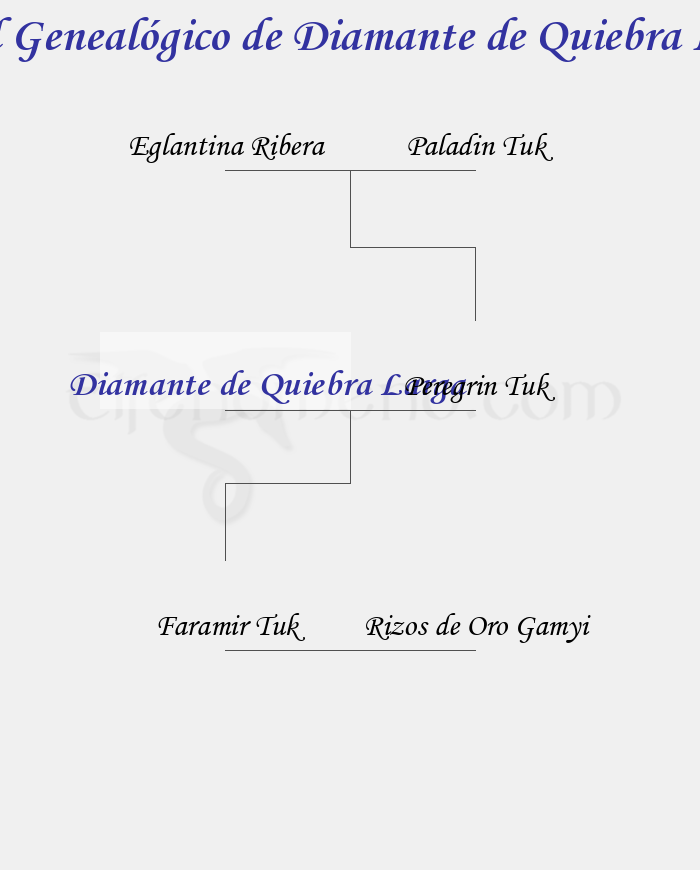 Árbol Genealógico de Diamante de Quiebra Larga - Fenopaedia: la enciclopedia Tolkien de Elfenomeno.com