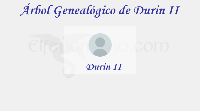Árbol Genealógico de Durin II - Fenopaedia: la enciclopedia Tolkien de Elfenomeno.com