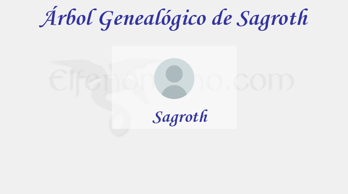 Árbol Genealógico de Sagroth - Fenopaedia: la enciclopedia Tolkien de Elfenomeno.com