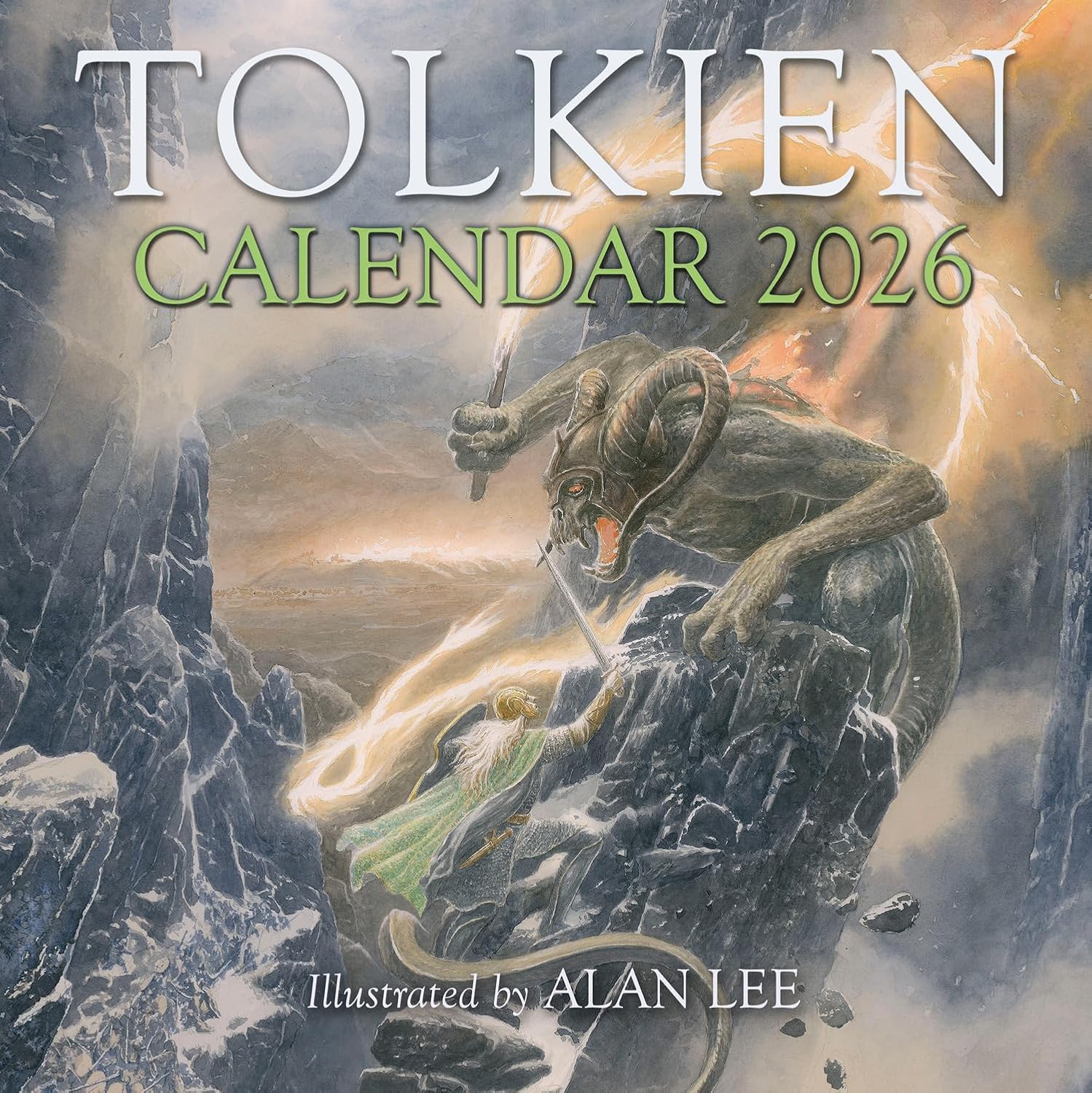 Calendario Tolkien 2026 (inglés)