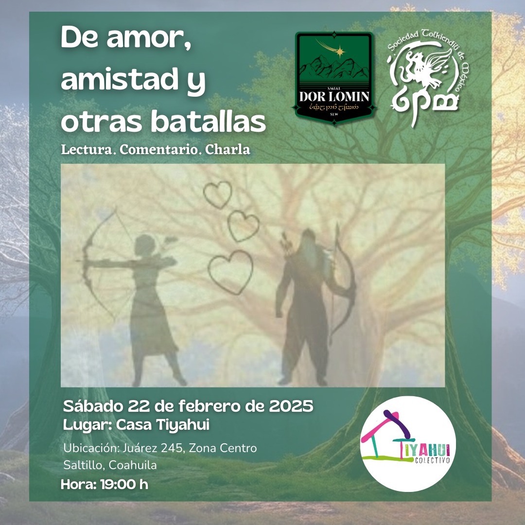 Lectura en voz alta con la Sociedad Tolkiendili de México en Saltillo