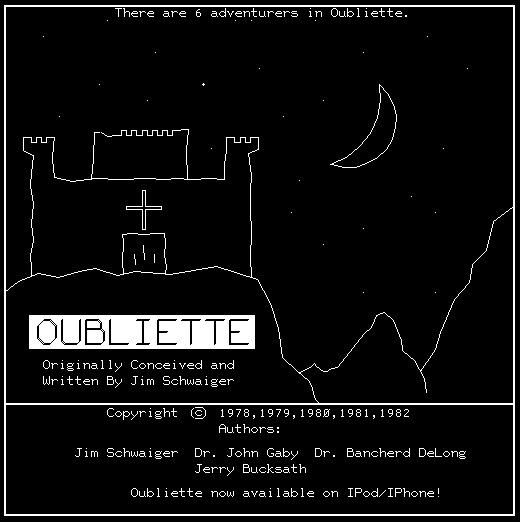 Oubliette (1977) - 1