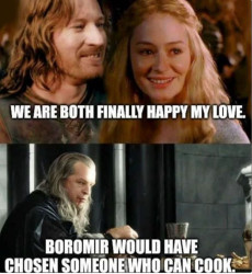 Meme Faramir y Eowyn