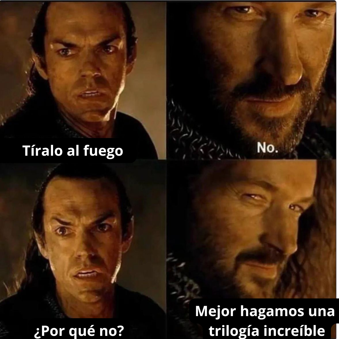 Meme: tíralo al fuego