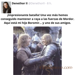 Meme: Mi hijo Boromir