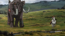 Guerra de los Rohirrim: Hera perseguida por Mumak