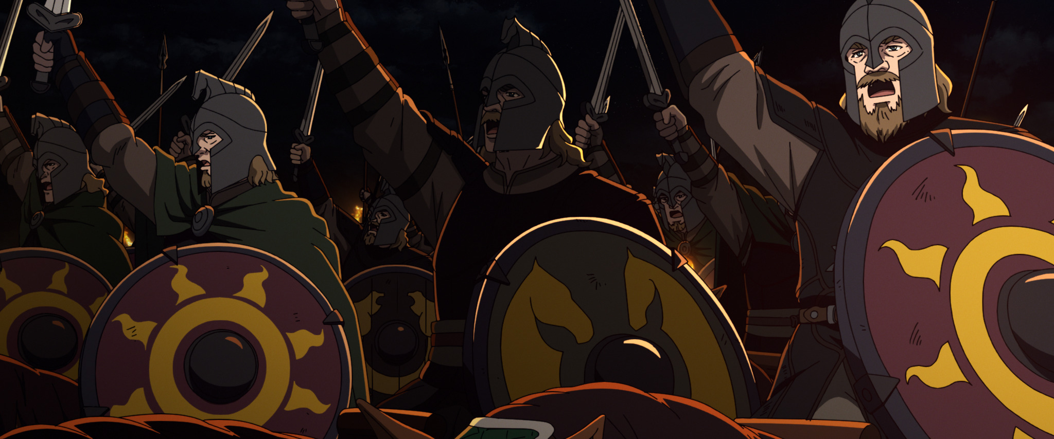 Los Rohirrim se aprestan para la batalla