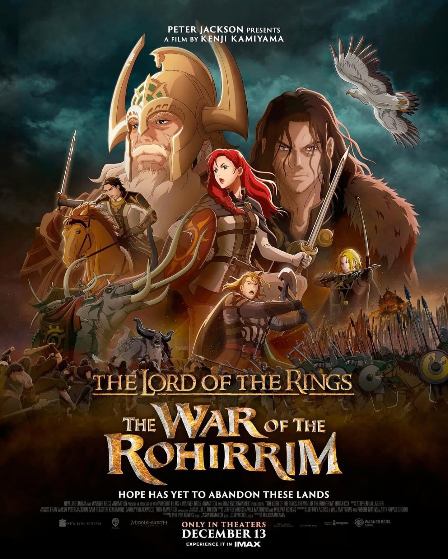 Poster de La Guerra de los Rohirrim