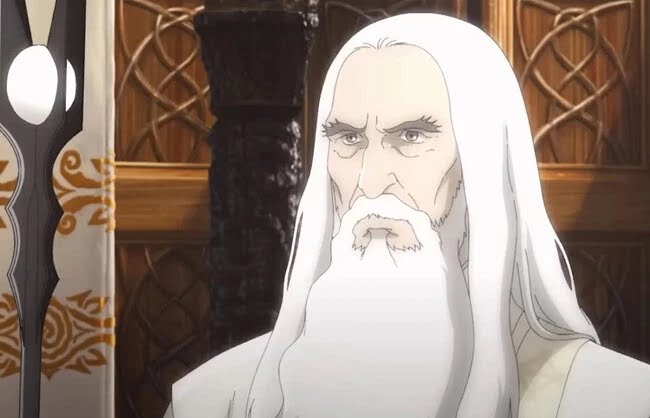 Saruman en La Guerra de los Rohirrim