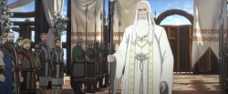 Saruman llega a Rohan