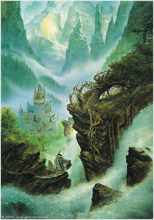 Bajada a Rivendel, de John Howe