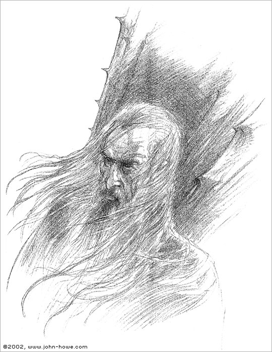 Boceto de Saruman, Howe