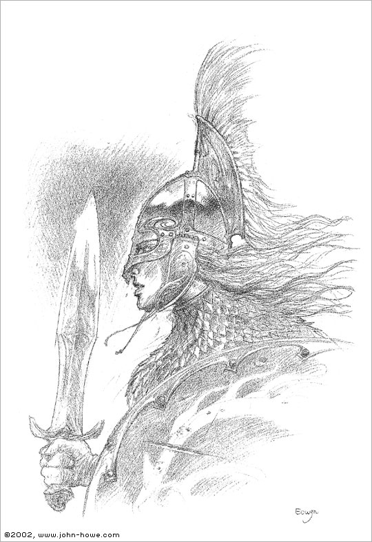 Eowyn, por John Howe