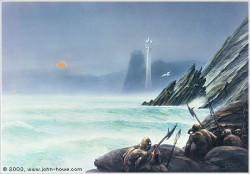 La torre blanca de Elwing, de John Howe