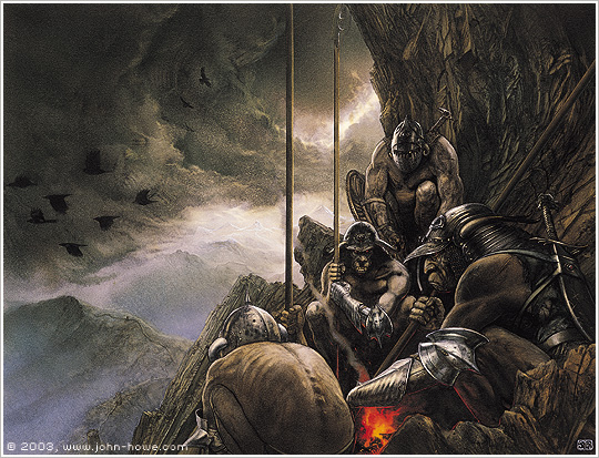 Los Uruk Hai de John Howe