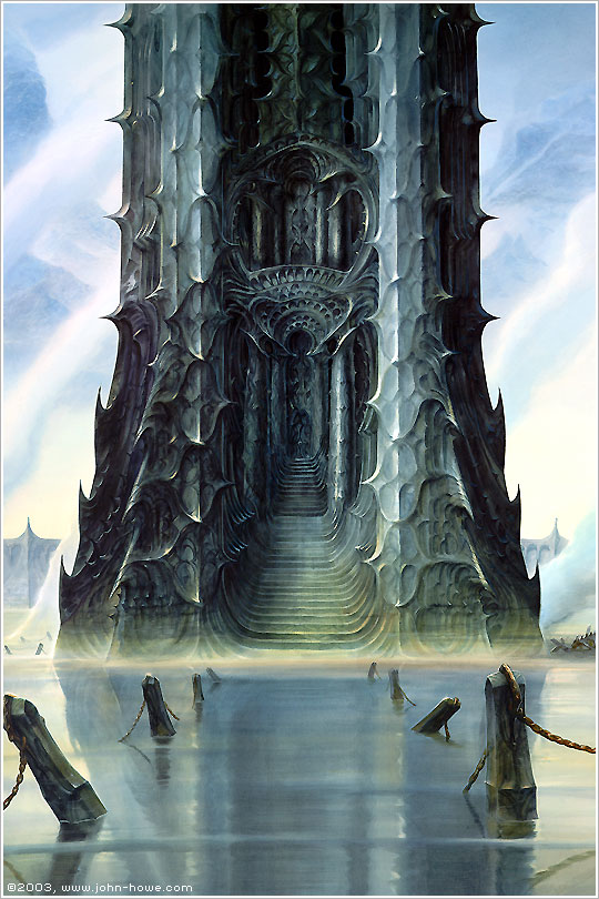 Orthanc destruída, de Howe