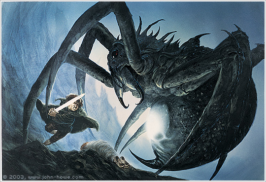 Sam y Ella-Laraña, John Howe