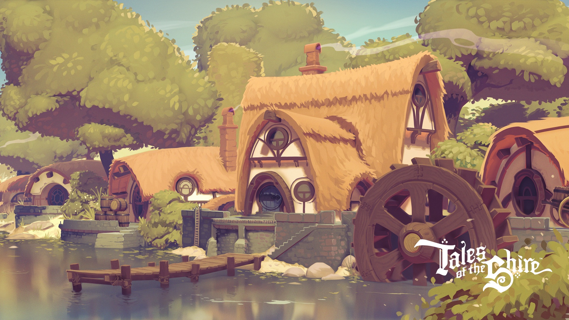 Un molino de agua en Tales of The Shire