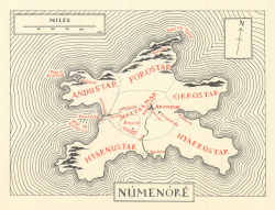 Mapa de Numenor