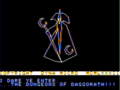 Dungeons of Daggorath (1982) - 2