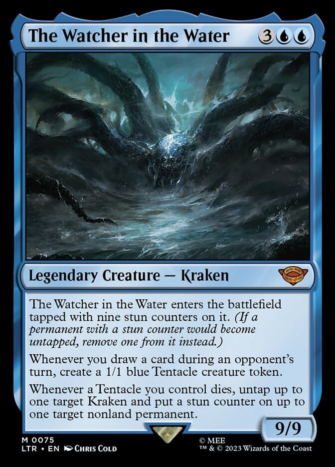 El guardián del agua (Kraken) juego de Magic