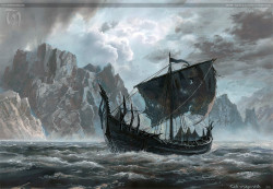 Miniatura de Ted Nasmith: El Silmarillion