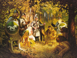 Théoden y los Woses - Ghân-buri-Ghân de los Hermanos Hildebrandt