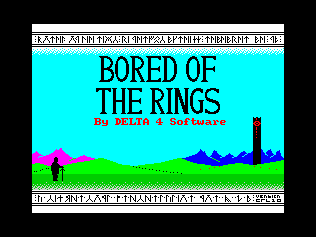Bored of the Rings (1985) - 2