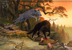 Miniatura de Ted Nasmith: El Silmarillion