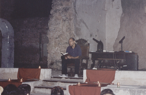 Eleder en la noche de Lectura de Cuentos