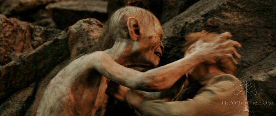 Frodo contra Gollum