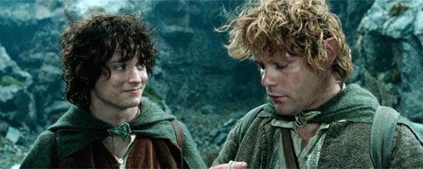 Sam y Frodo