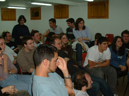 Viendo "el regreso de la comunidad del anillo a las dos torres"