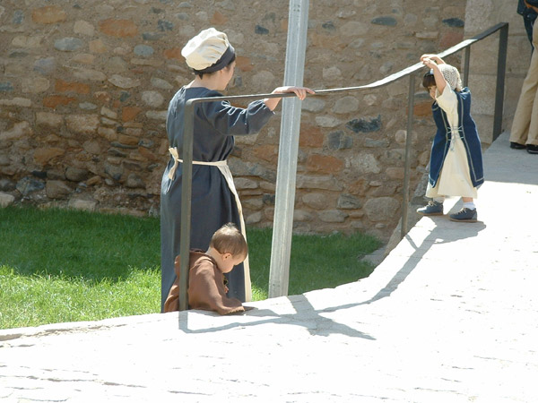 Niños caracterizados