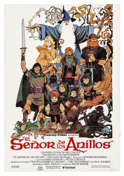 Poster de la película El señor de los Anillos de Ralph Bakshi